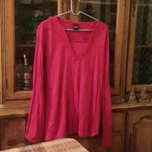 Nice Long Sleeve red Shirt